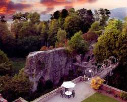The Ruthin Castle Hotel today, built on the ground The Ruthin Castle Hotel today, built on the grounds from the 1200s is considered a little out-dated when it comes to aesthetic appeal and architecture